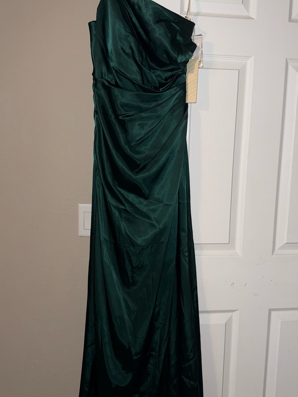 Emerald Green Evening Gown